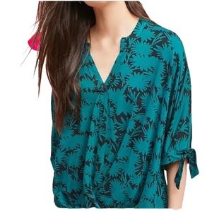 ANTHROPOLOGY Akemi + Kin Petraea Tie Sleeve Dolman Top
